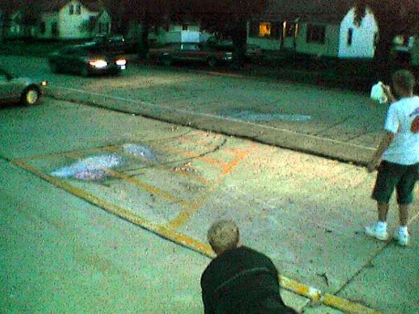 Don't cruise through it! vomit