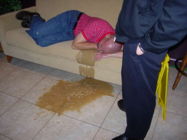 My Myrtle Beach Vacation vomit