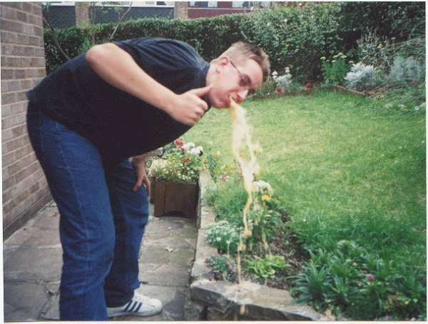 Mr D Pukes For Free vomit